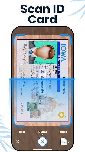 ID Card Scanner & Card Scanner ภาพหน้าจอ 0