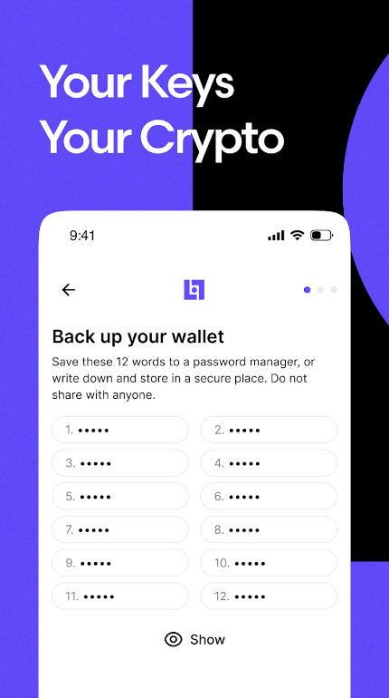 Leo Wallet Ảnh chụp màn hình 2