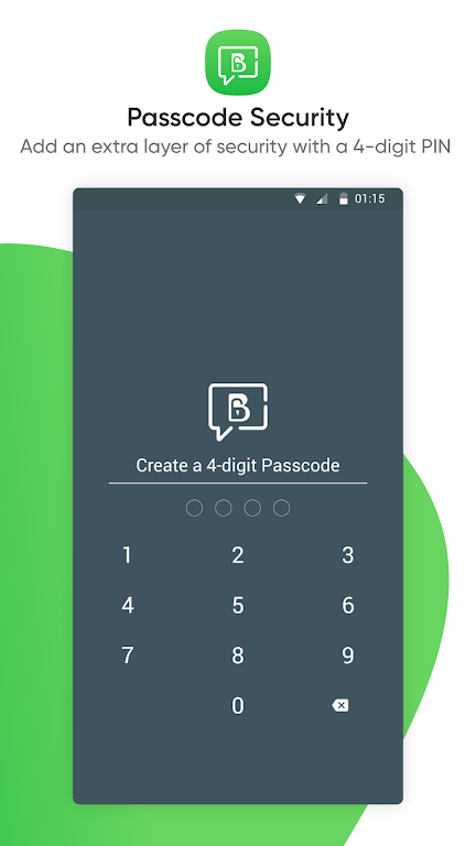 Locker for WhatsB Chat App Screenshot 1