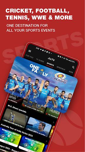 JioTV: Live TV, Catch-Up & OTT 螢幕截圖 3