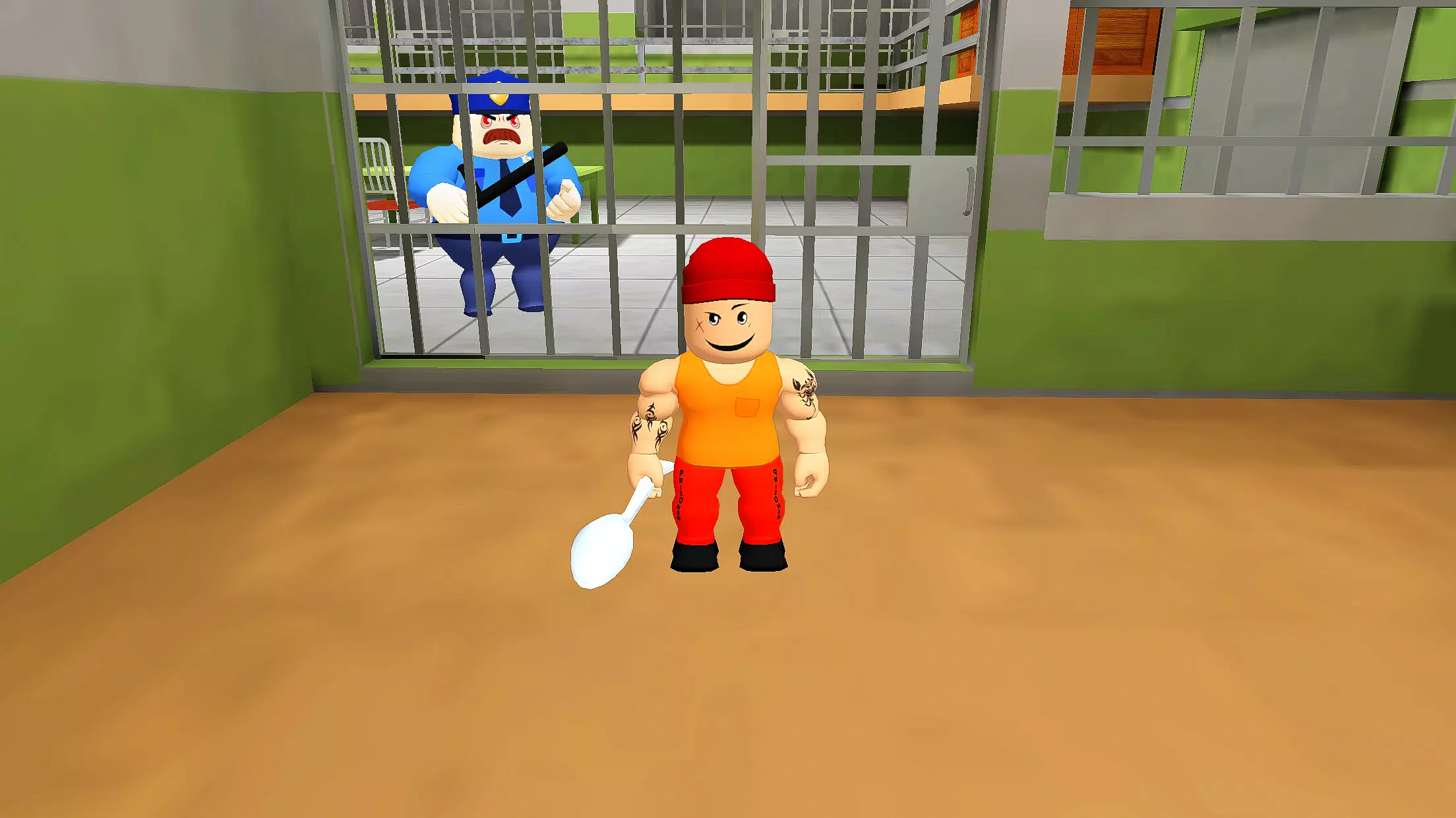 Obby Escape: Prison Breakout Screenshot 1