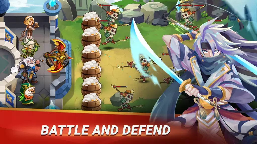 Castle Defender Premium स्क्रीनशॉट 0