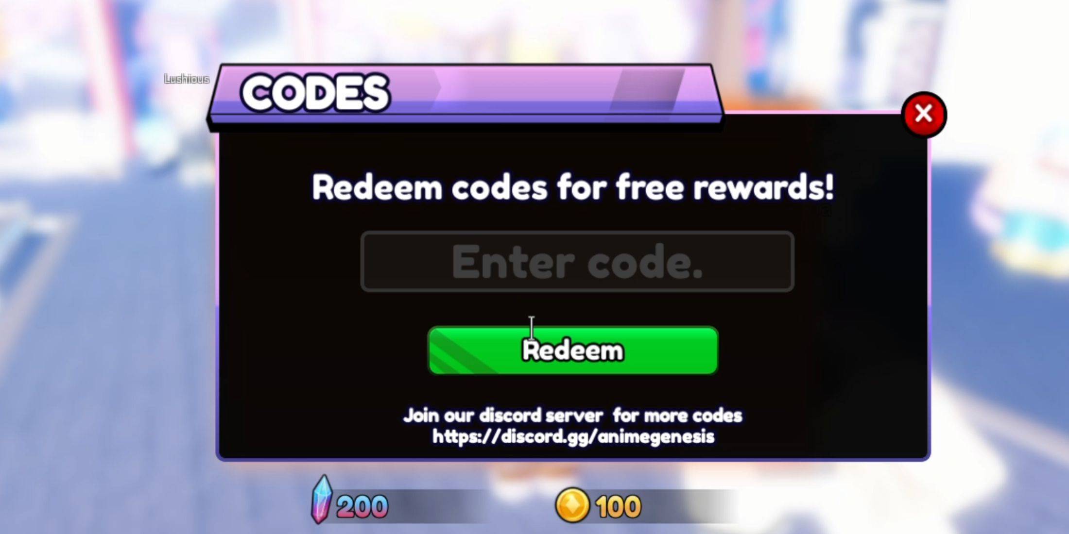 Codes einlösen