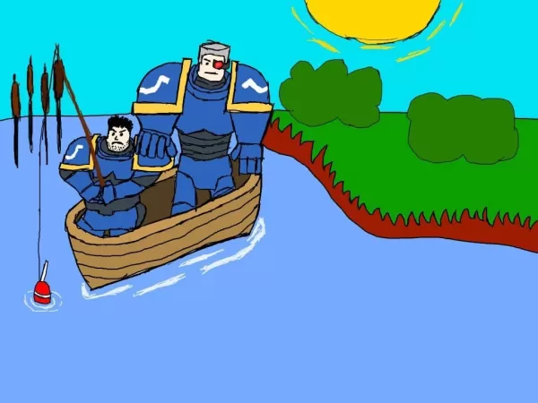 Yarış, Space Marine 2'nin ilk balıkçılık mini oyun modunu oluşturmak için devam ediyor. Görüntü Kredisi: Sabre Interactive / Discord.