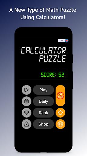 Calculator Puzzle 螢幕截圖 0
