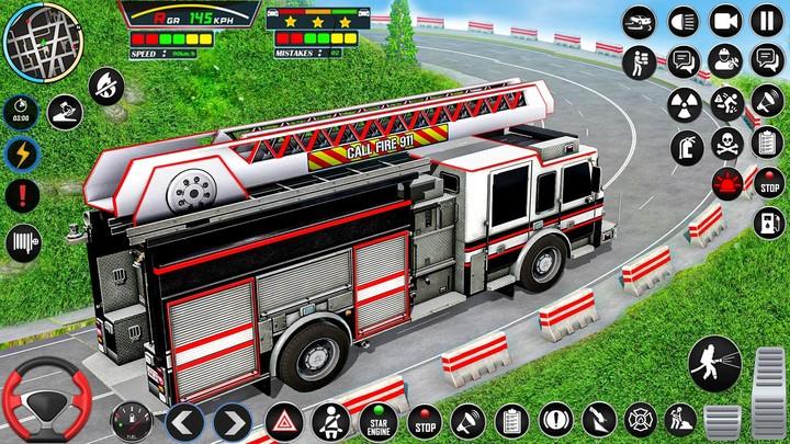 My Town : Fire station Rescue Captura de pantalla 2