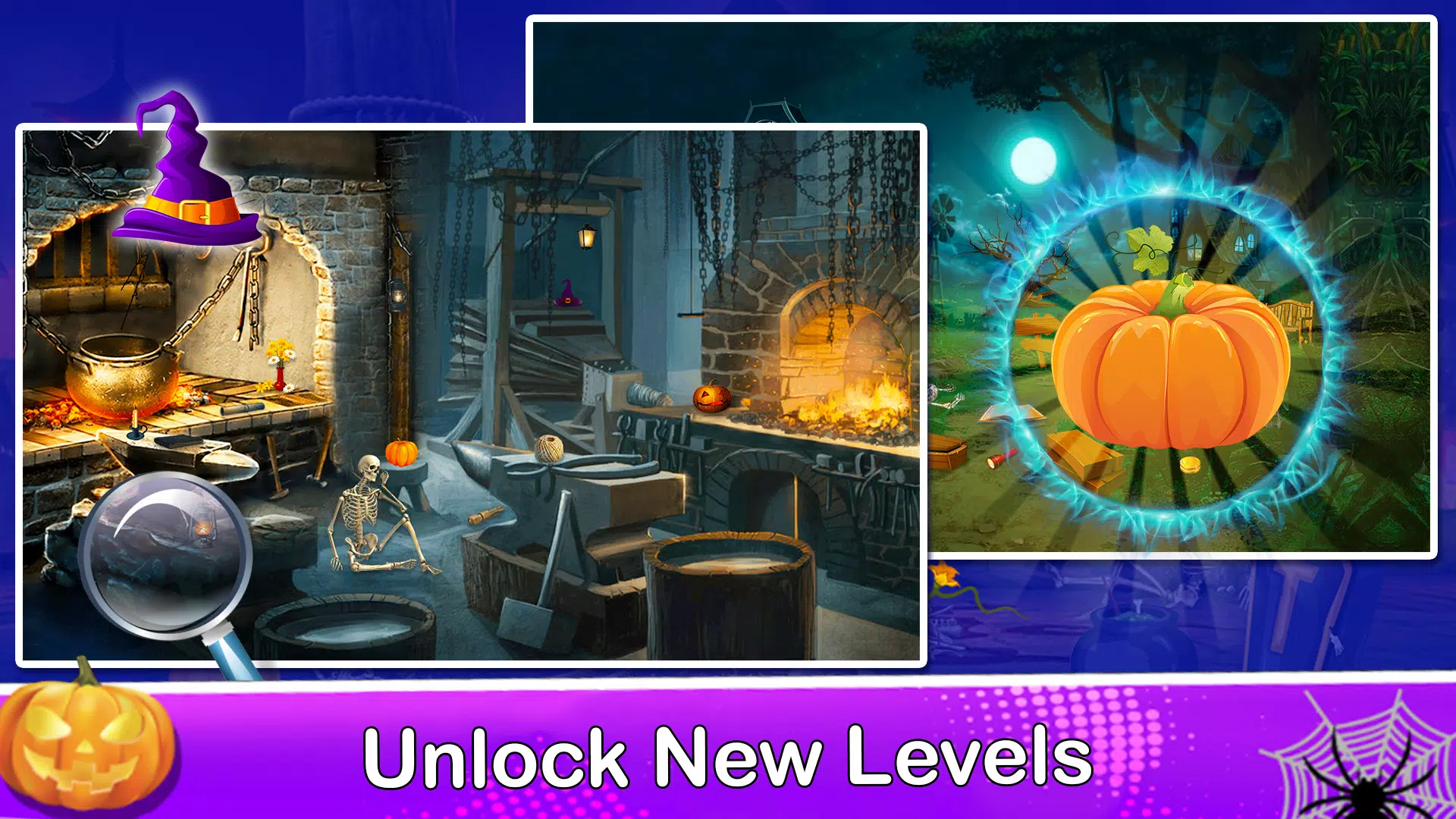 Halloween Hidden Objects 2024 Ekran Görüntüsü 0