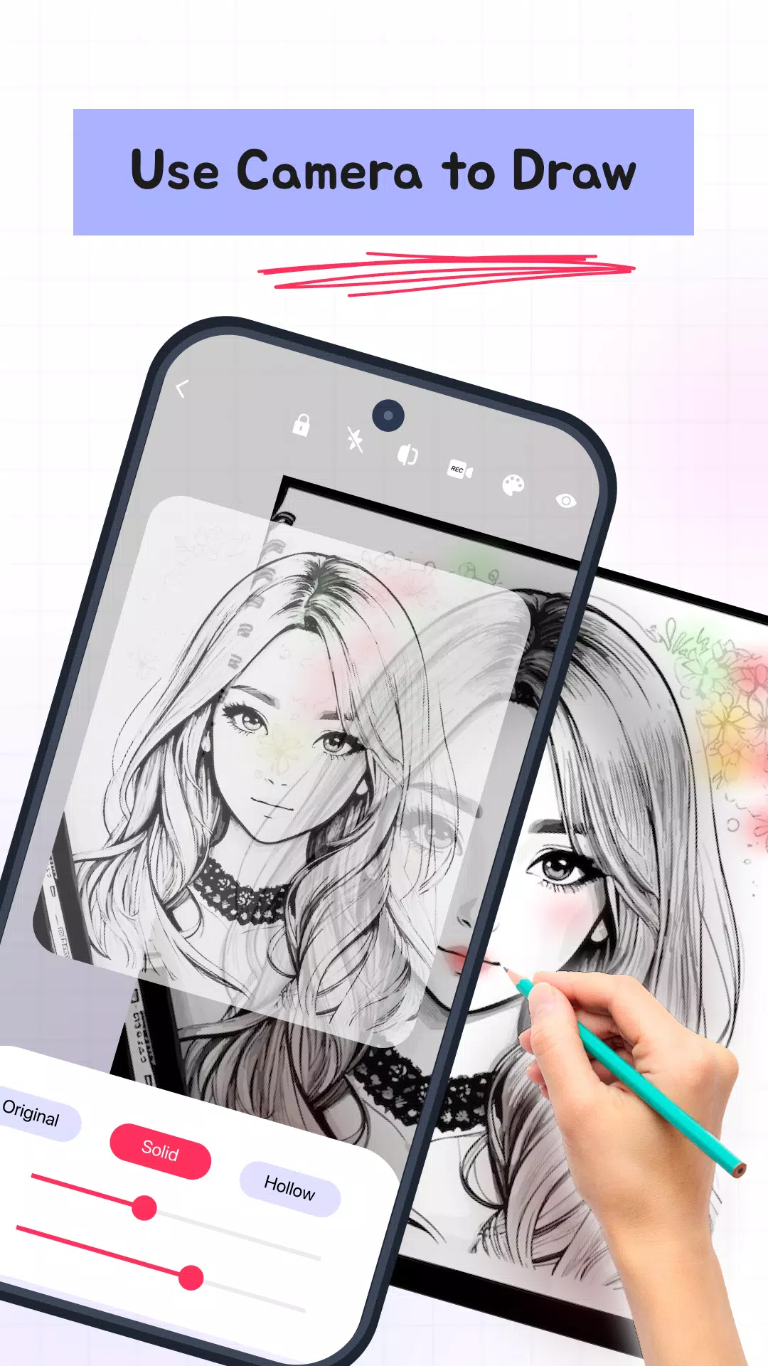 AR Drawing: Anime Sketch Tangkapan skrin 0