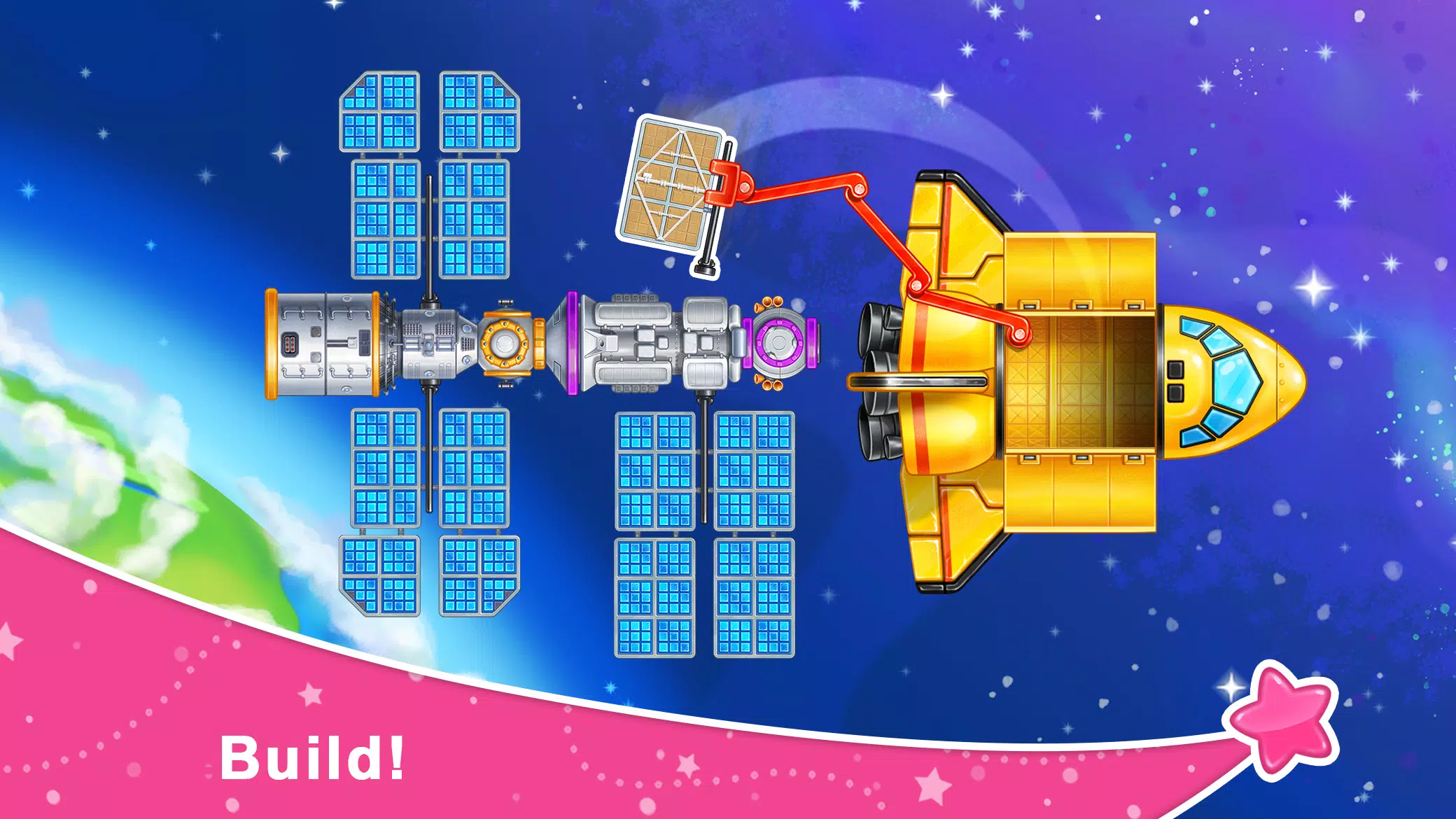 Rocket 4 space games Spaceship Ảnh chụp màn hình 2