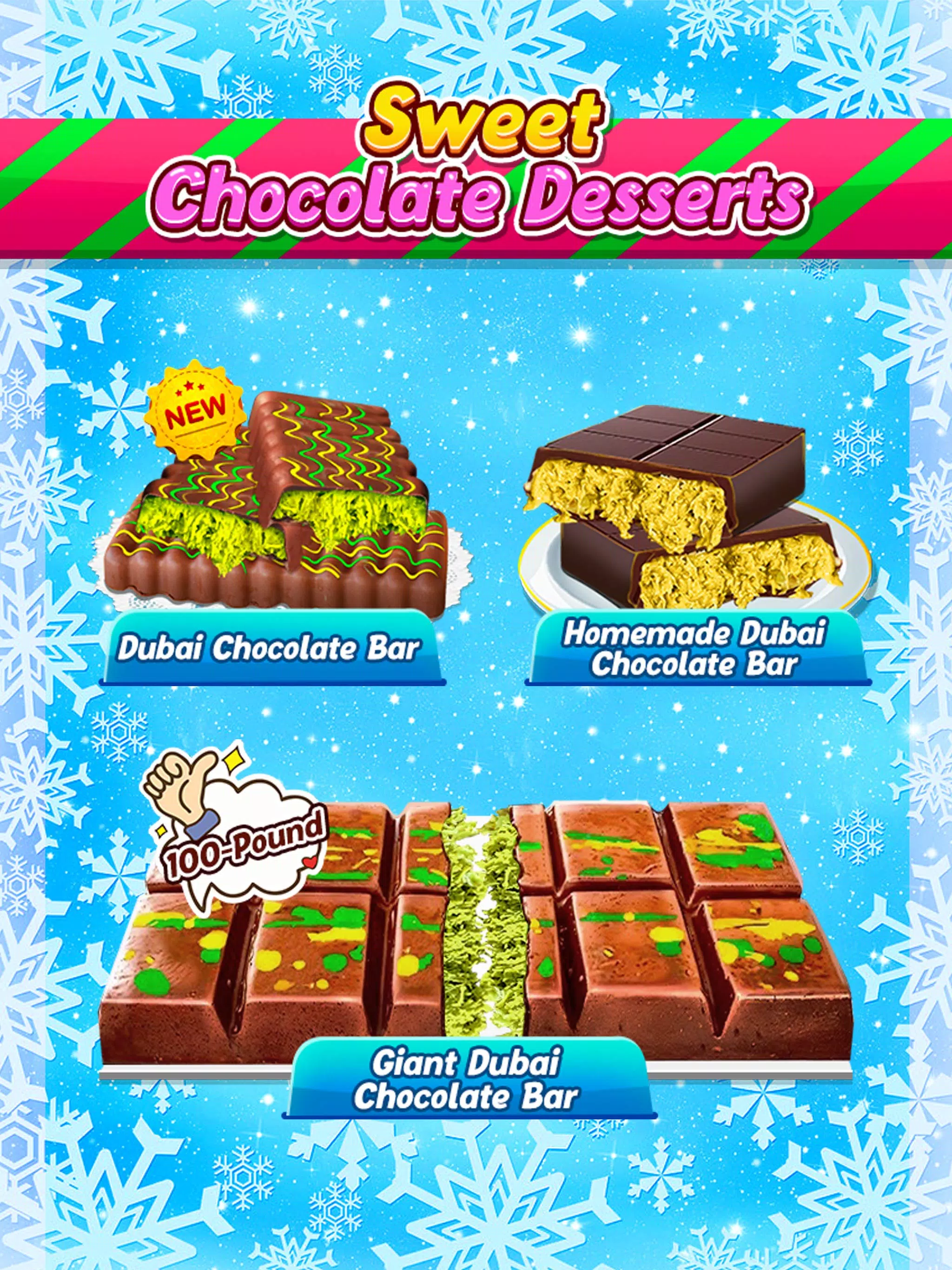 Sweet Chocolate Bar Desserts スクリーンショット 3