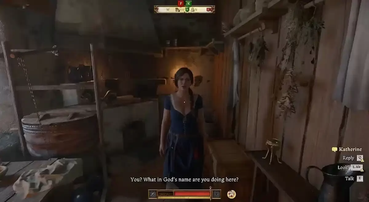 圖片：Katherine在King's Gambit中