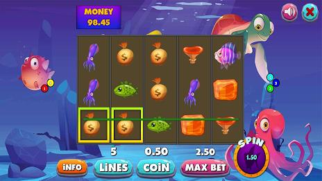 Jackpot underwater City slots 스크린샷 2