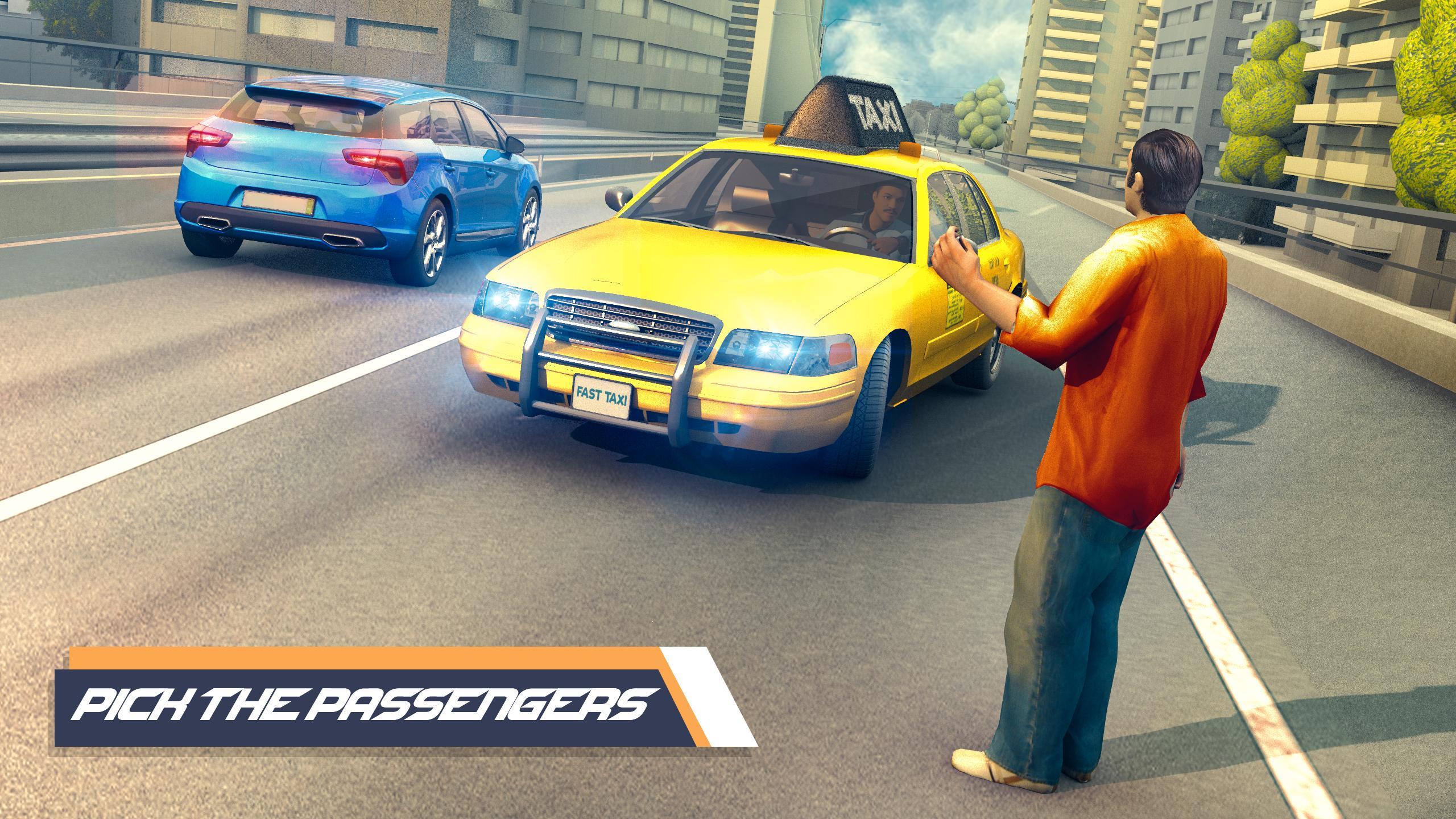 US City Taxi Games - Car Games Screenshot 0