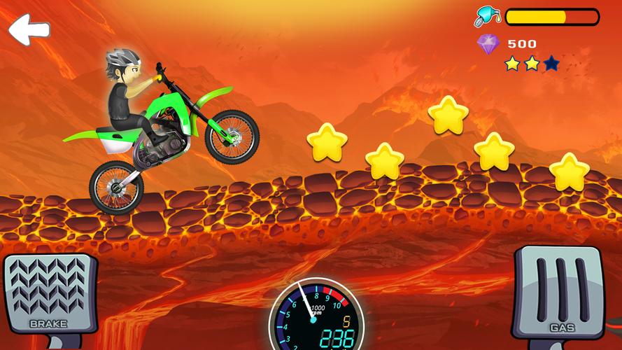 Bike Hill Racing Captura de tela 2