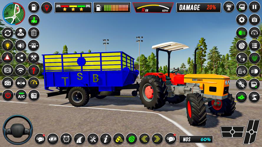 Indian Farming Game Simulator Tangkapan skrin 1