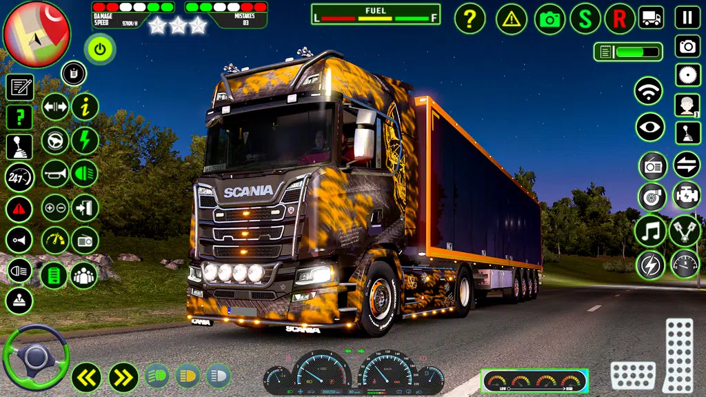 Euro Truck Driving- Truck Game ภาพหน้าจอ 0