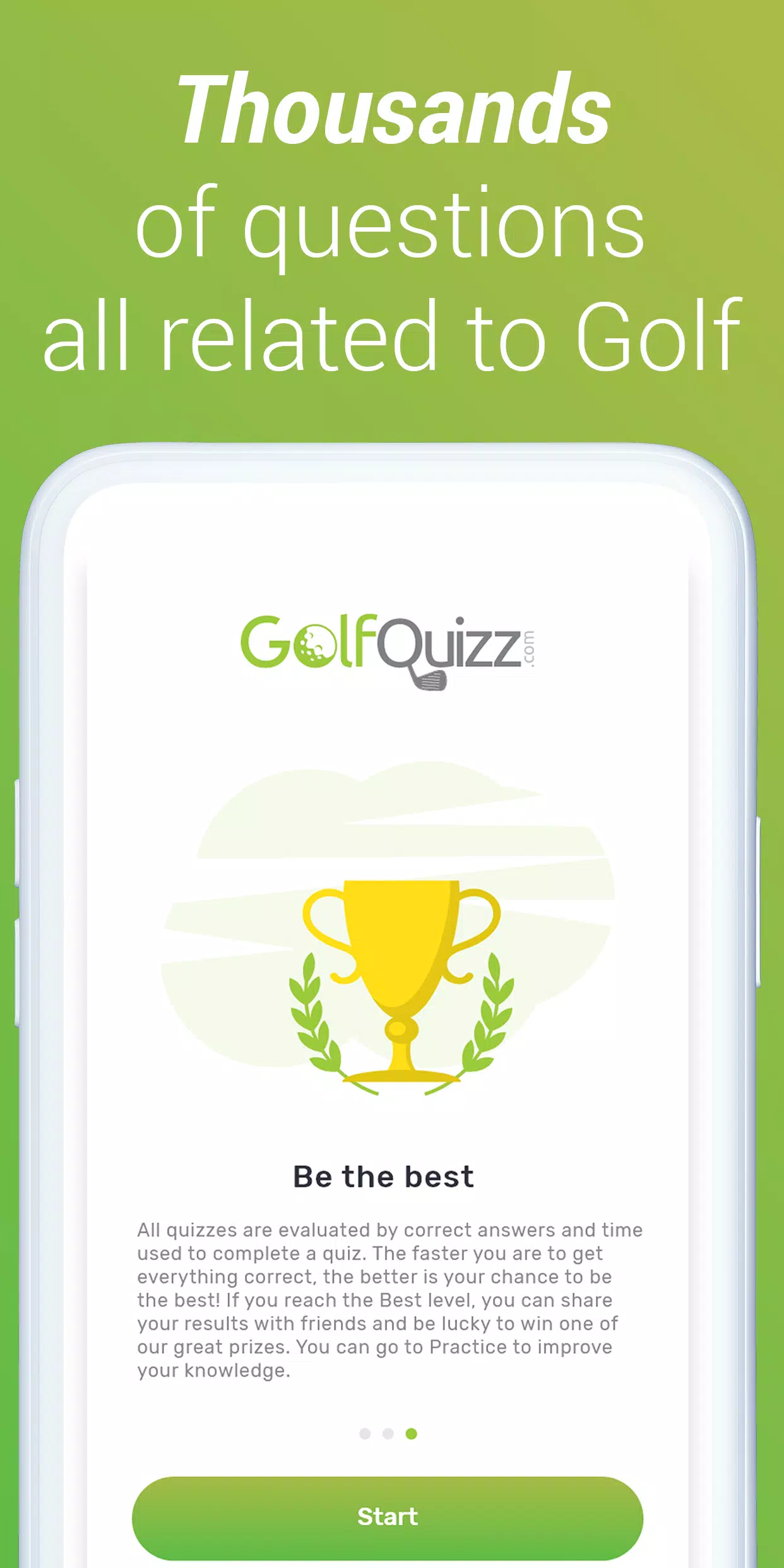 GolfQuizz 스크린샷 2