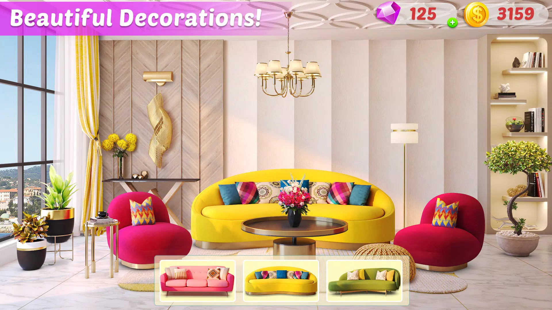 Redesign – My Home Design Game 스크린샷 2