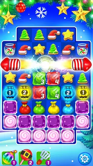 Christmas Cookie: Match 3 Game Screenshot 3