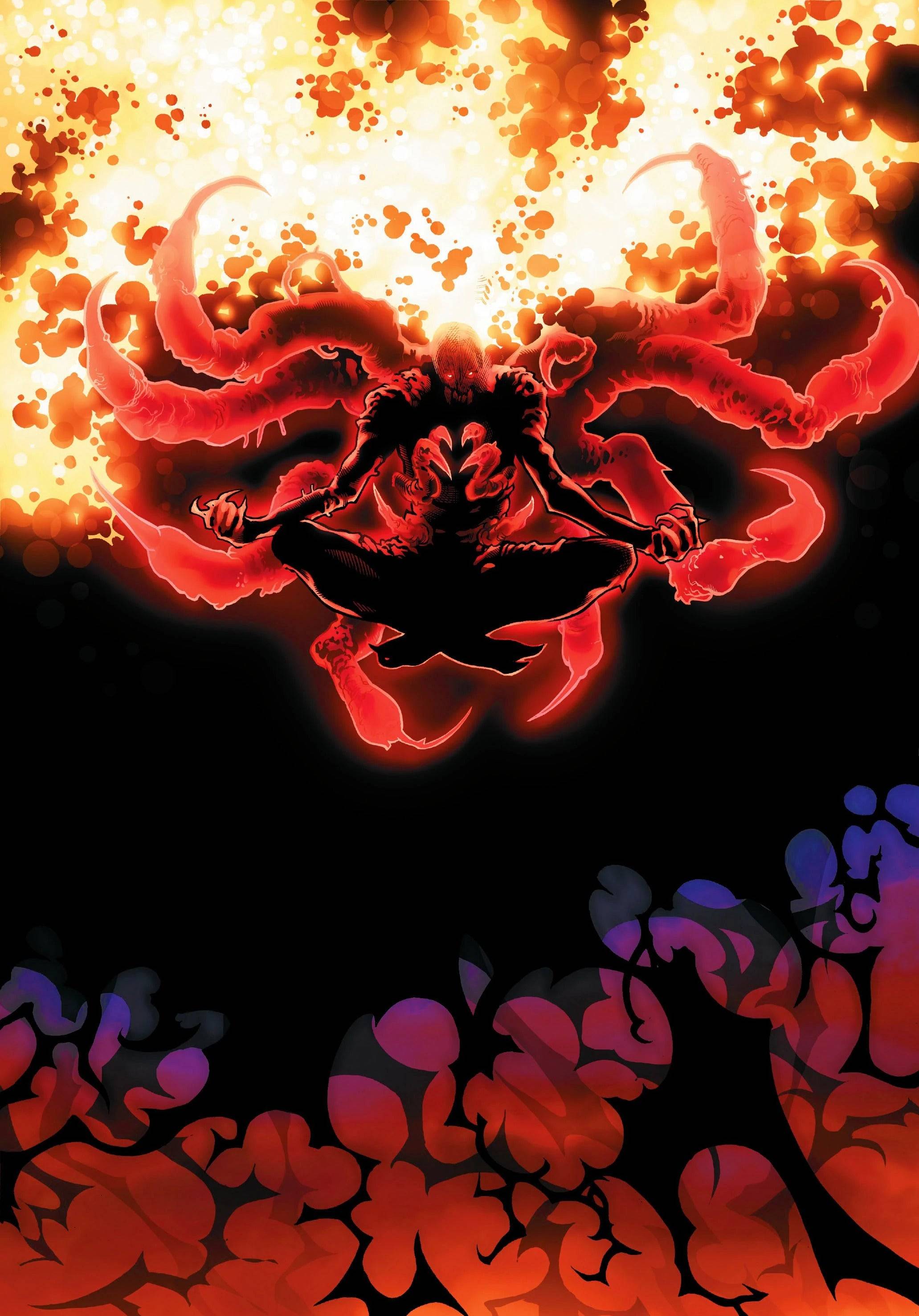 A arte vazia de Olivier Coipel. (Crédito da imagem: Marvel)