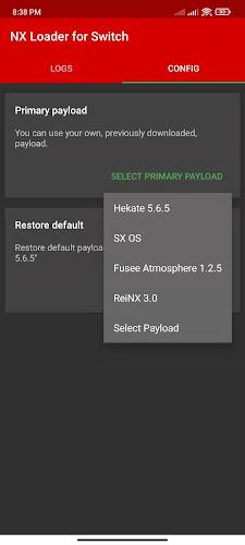 NX Payload Loader for Switch 螢幕截圖 0