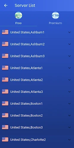 USA VPN - Turbo Fast VPN Proxy 螢幕截圖 1