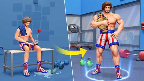 Slap & Punch:Gym Fighting Game Zrzut ekranu 0