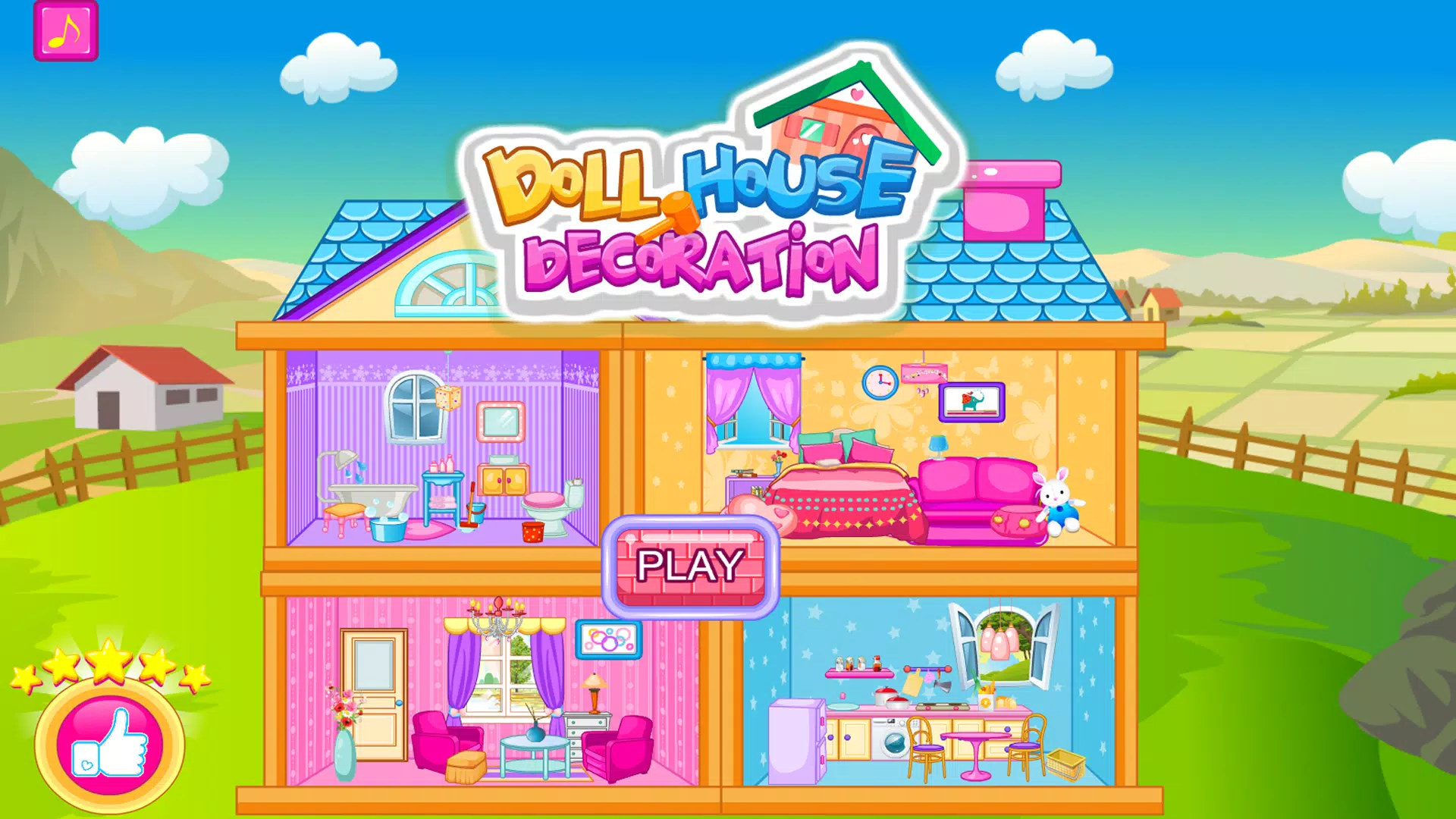 Doll House Decoration Tangkapan skrin 0