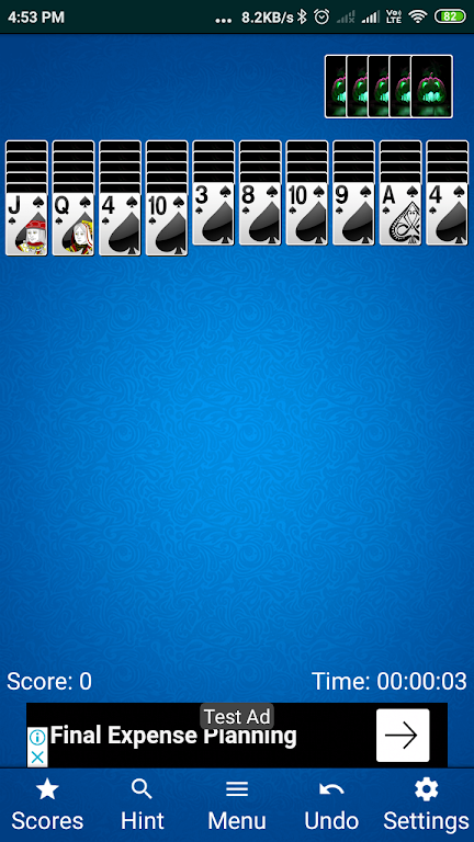 solitaire King- Playing Card Game Screenshot 1