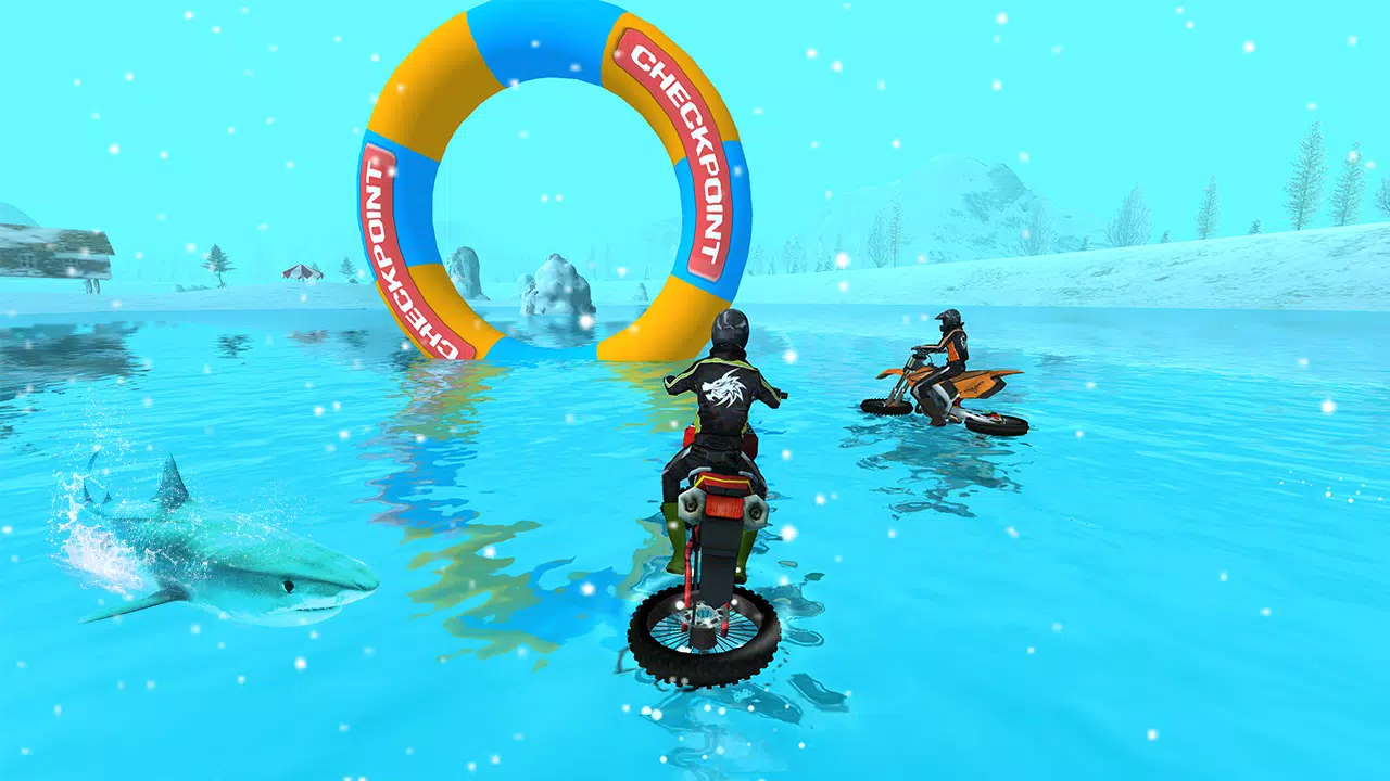 Bike Racing : Water Bike Games スクリーンショット 0