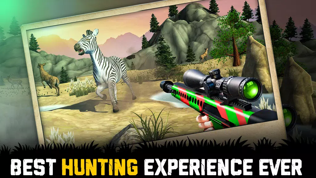 Wild Animal Hunting 3D Offline স্ক্রিনশট 2