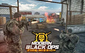 Modern Black Ops FPS Offline ภาพหน้าจอ 3