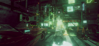 VR Cyberpunk City Ảnh chụp màn hình 0