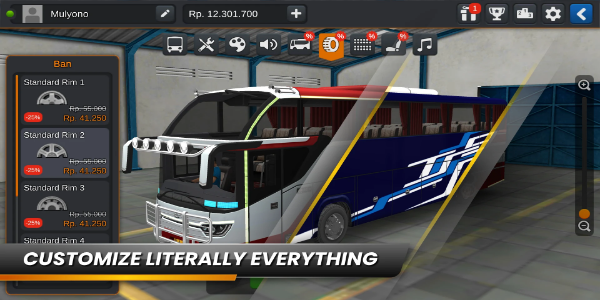 Bus Simulator Indonesia Mod Скриншот 2