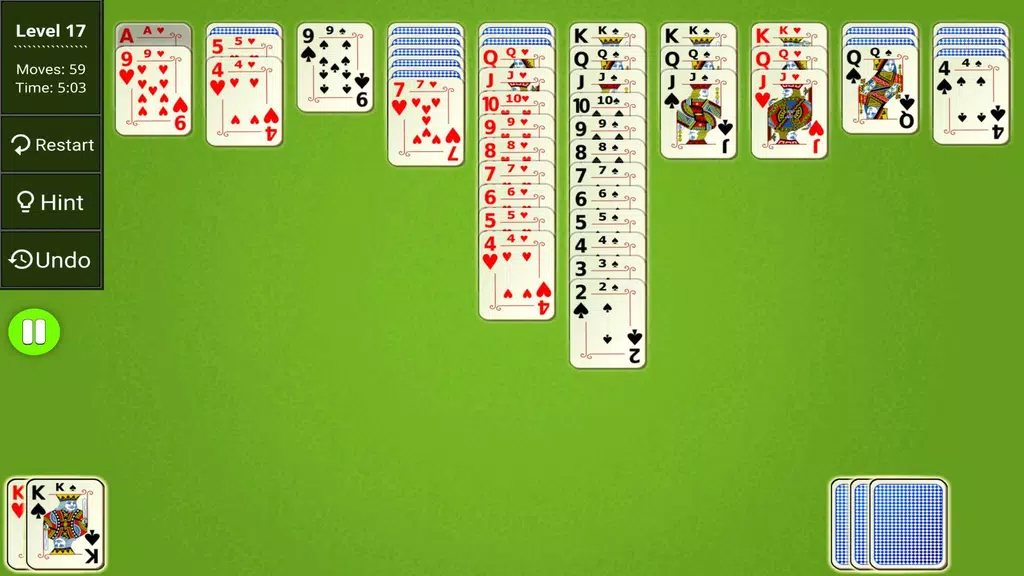 Spider Solitaire Epic স্ক্রিনশট 2