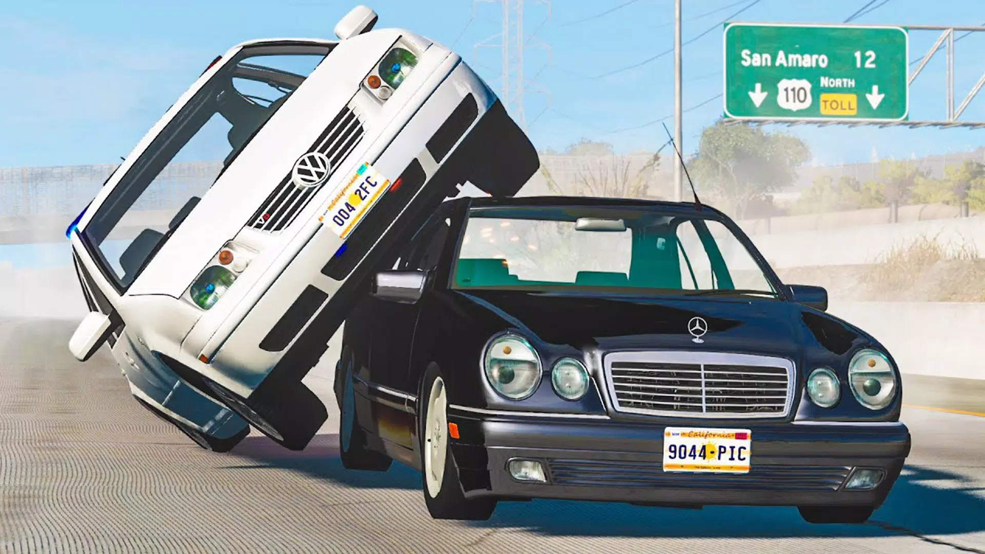 Realistic Car Crash Simulator Capture d'écran 1