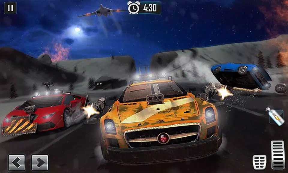 Mad Car War Death Racing Games 스크린샷 1