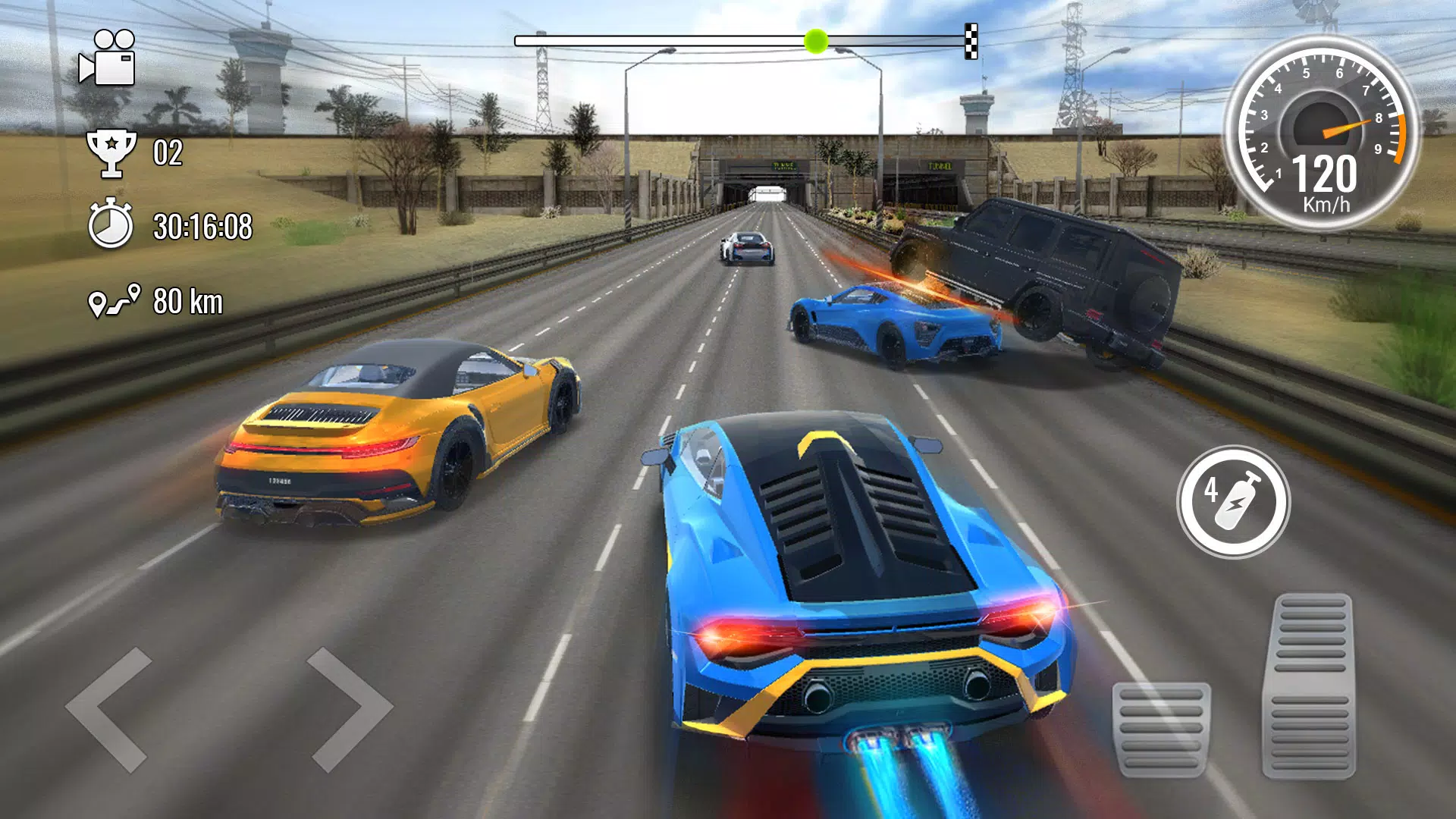 Traffic Car Driving Game Tangkapan skrin 1