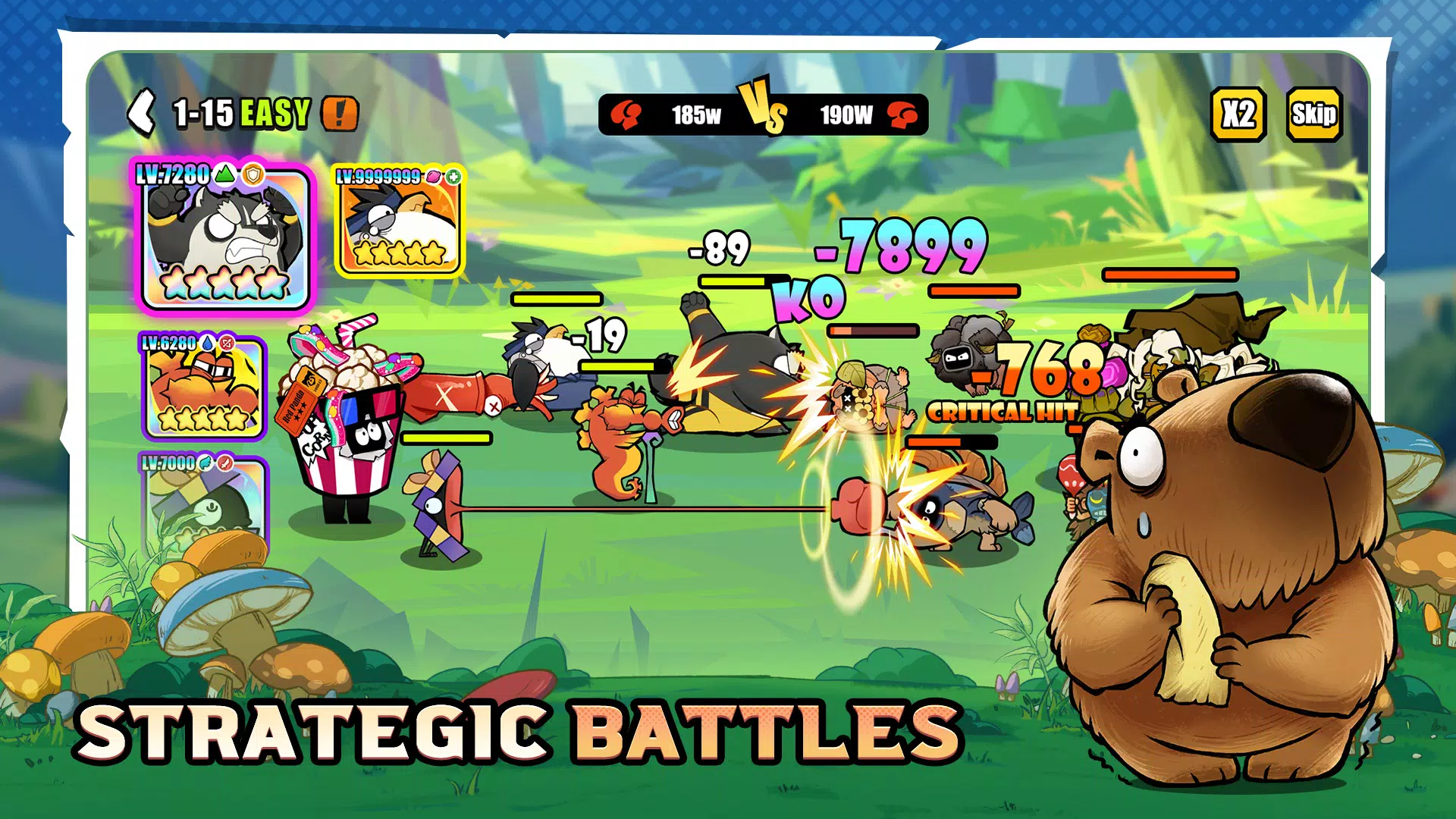 Animal Rumble ภาพหน้าจอ 1