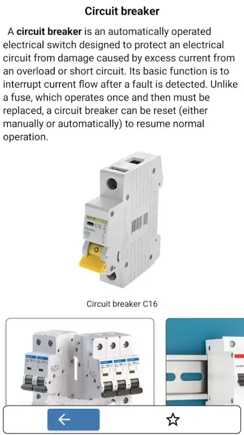 Electricians' Handbook: Manual 螢幕截圖 1