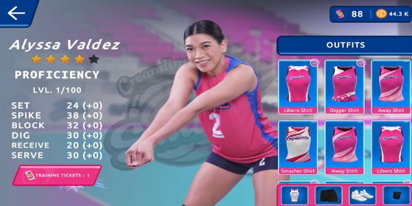 Creamline good vibes smash