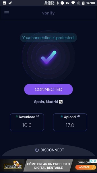 vpnify VPN·无限安全热点代理应用截图第3张