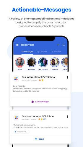 Schoolvoice - Your School App Capture d'écran 1