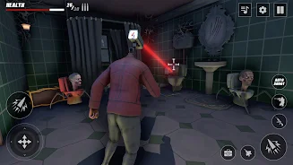 Toilet Monster Zombie Battle Captura de pantalla 1