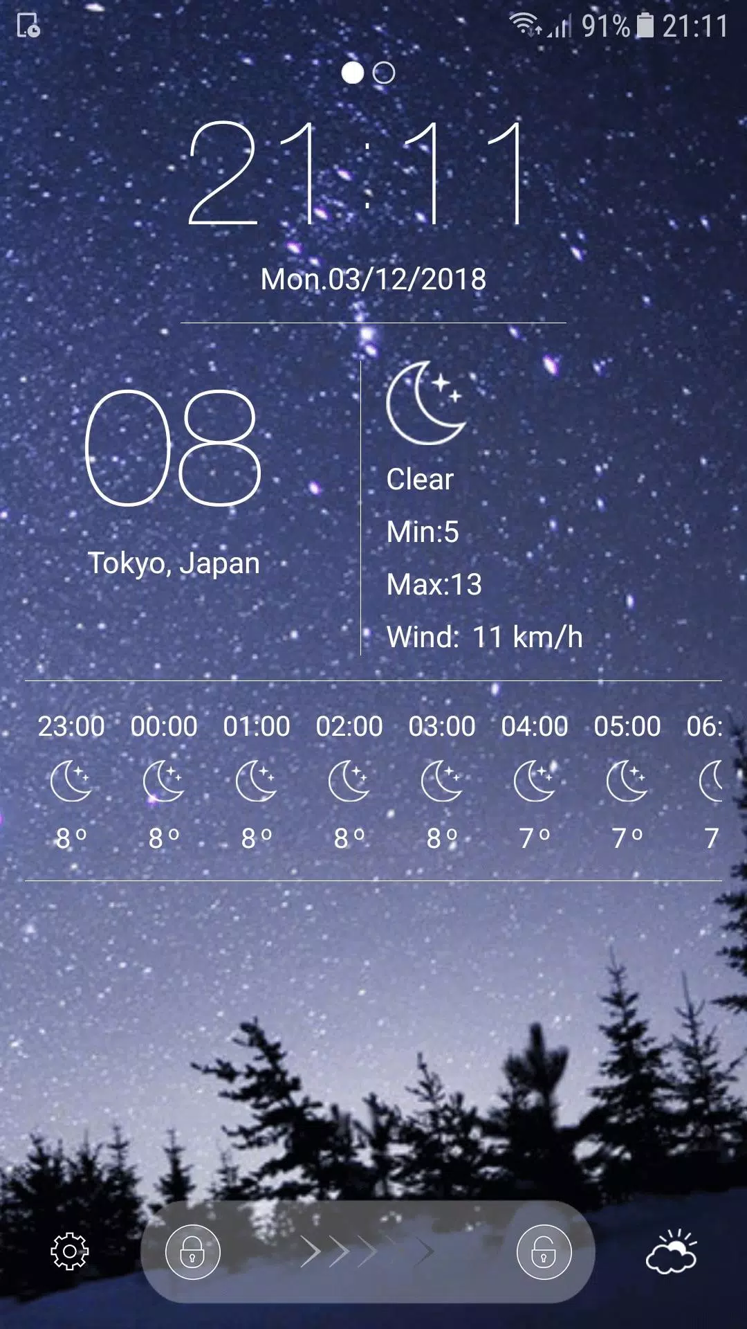 Weather Forecast Screenshot 1