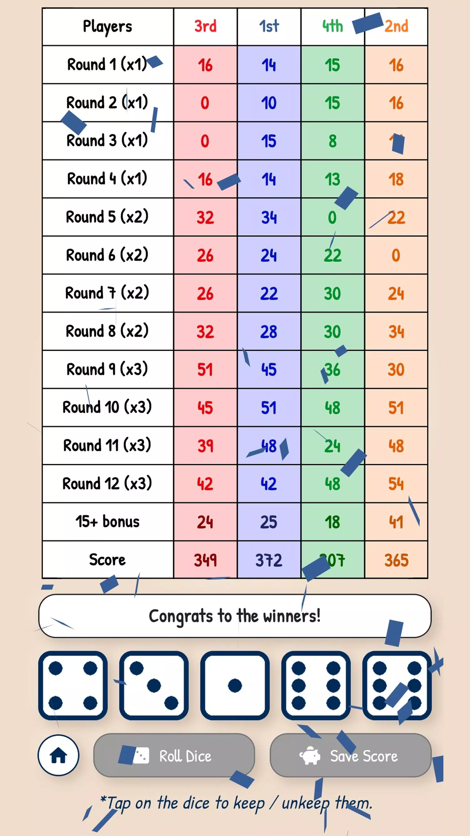 Lucky Dice スクリーンショット 2