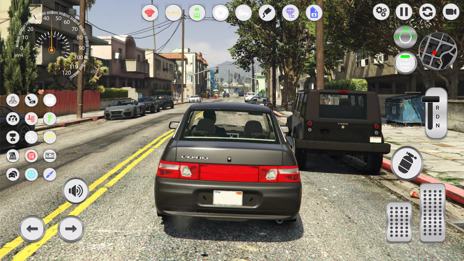 Lada 2110: Urban Simulator 螢幕截圖 1