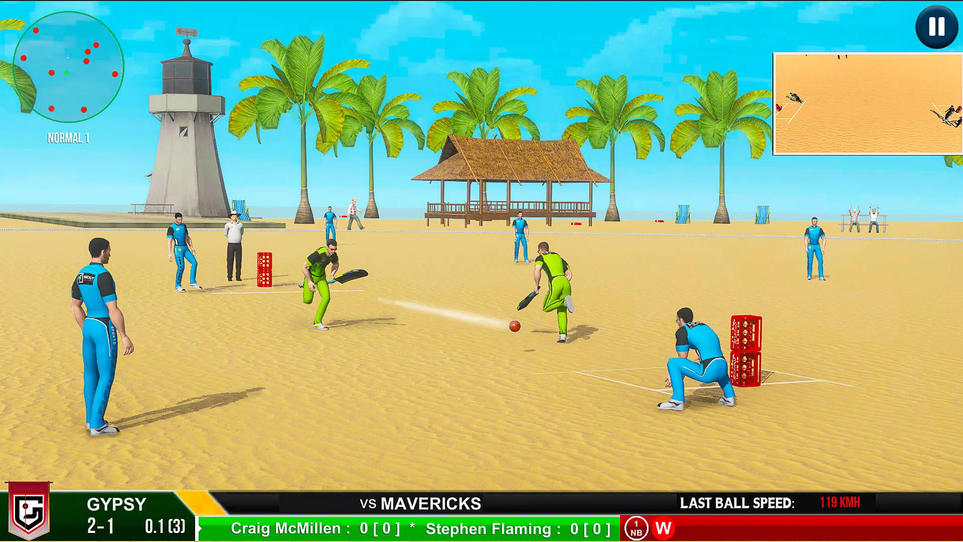 Street Criket-T20 Cricket Game 螢幕截圖 2