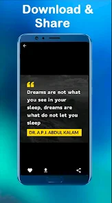 APJ Abdul Kalam Quotes in English Screenshot 1