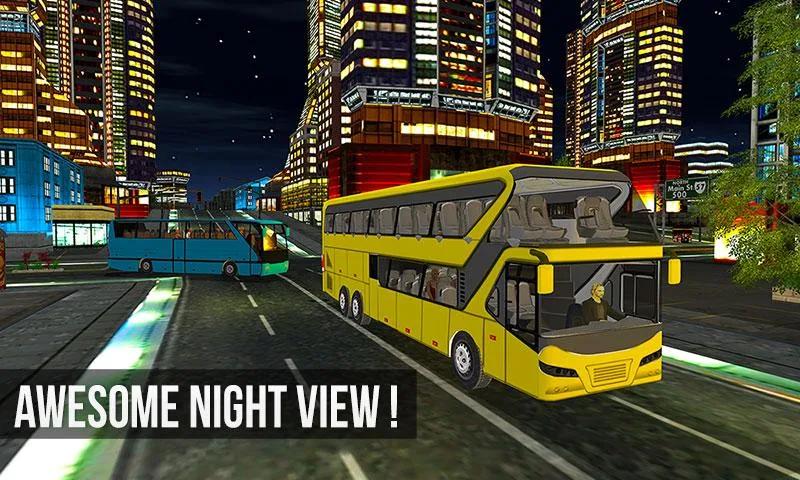 Highway Bus Coach Simulator 스크린샷 2